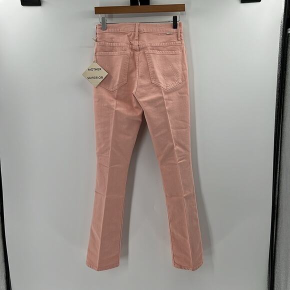 MOTHER The Inside Hover Women's Jeans in Peach Parfait Size 27 - Picture 12 of 12